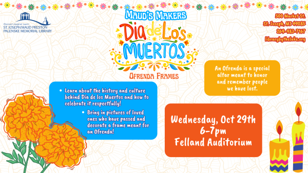 Maud’s Makers: Dia de Los Muertos Ofrenda Frames