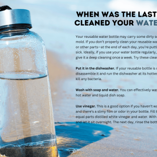 Cleaning Your Water Bottle