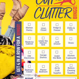 Cut The Clutter BINGO